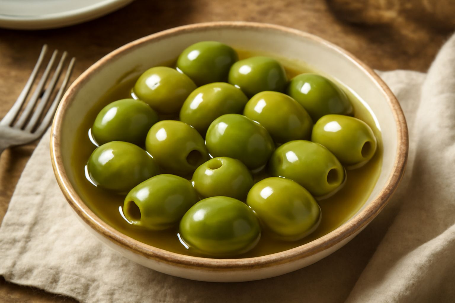 Olive verdi denocciolate