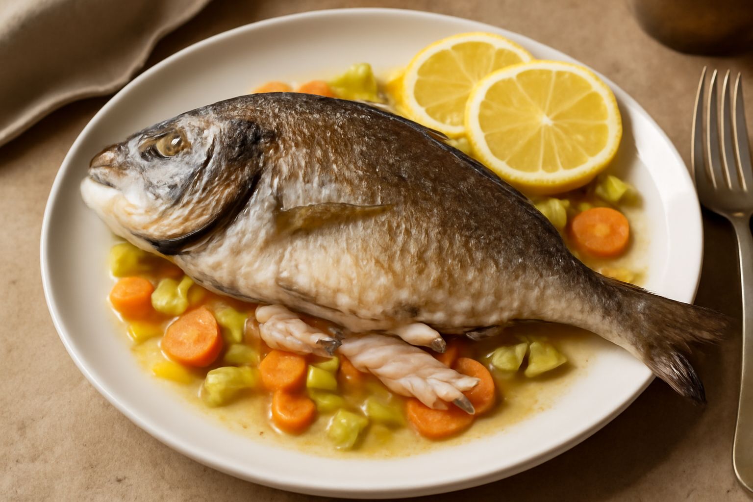 Orata al forno