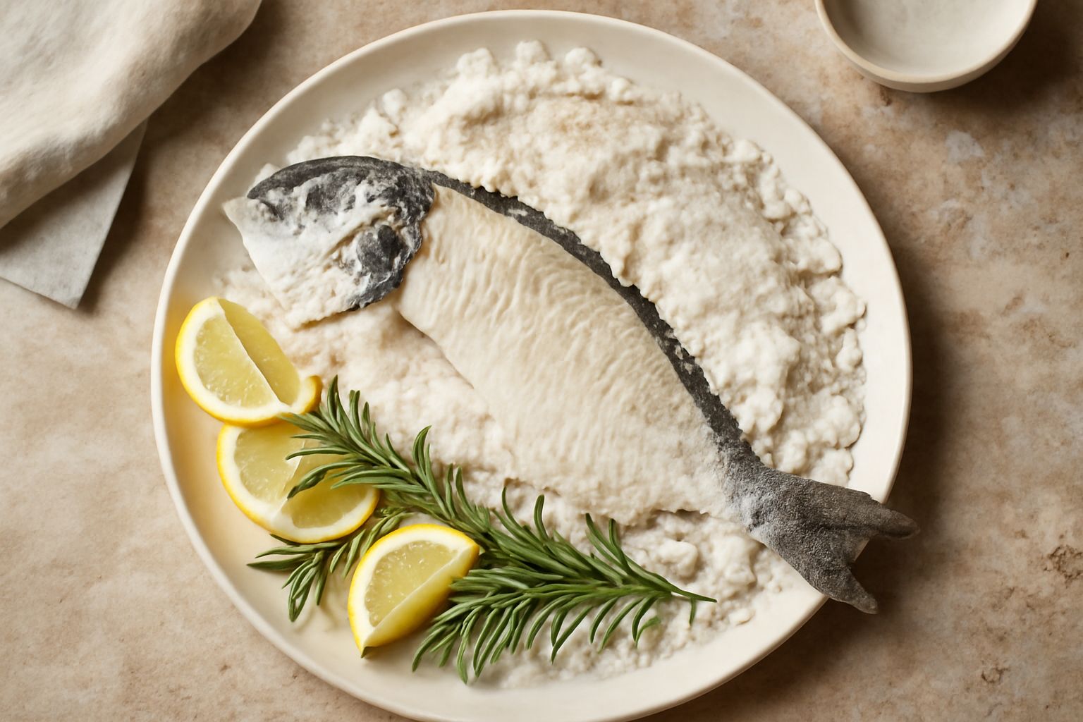 Orata in crosta di sale