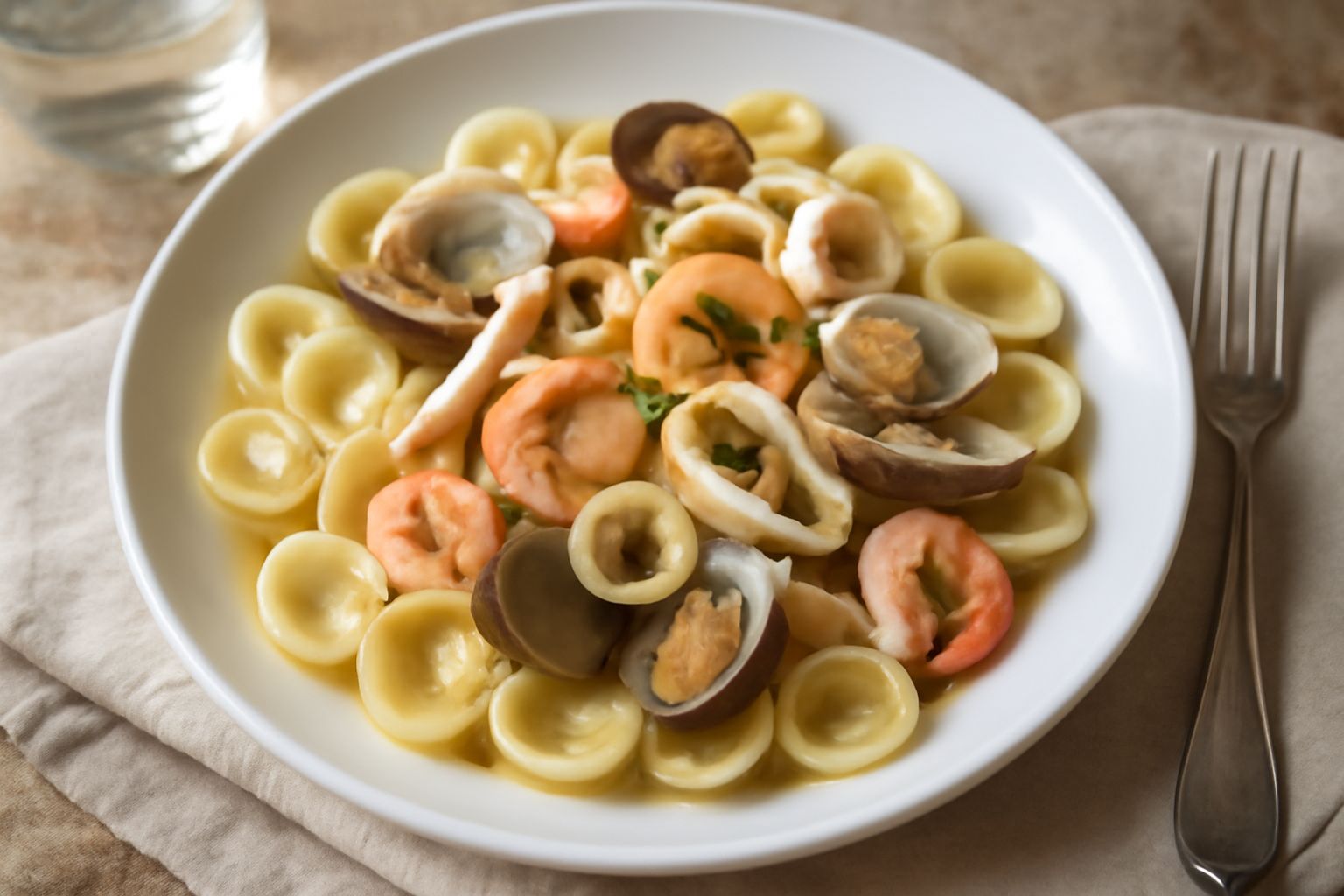 Orecchiette ai frutti di mare