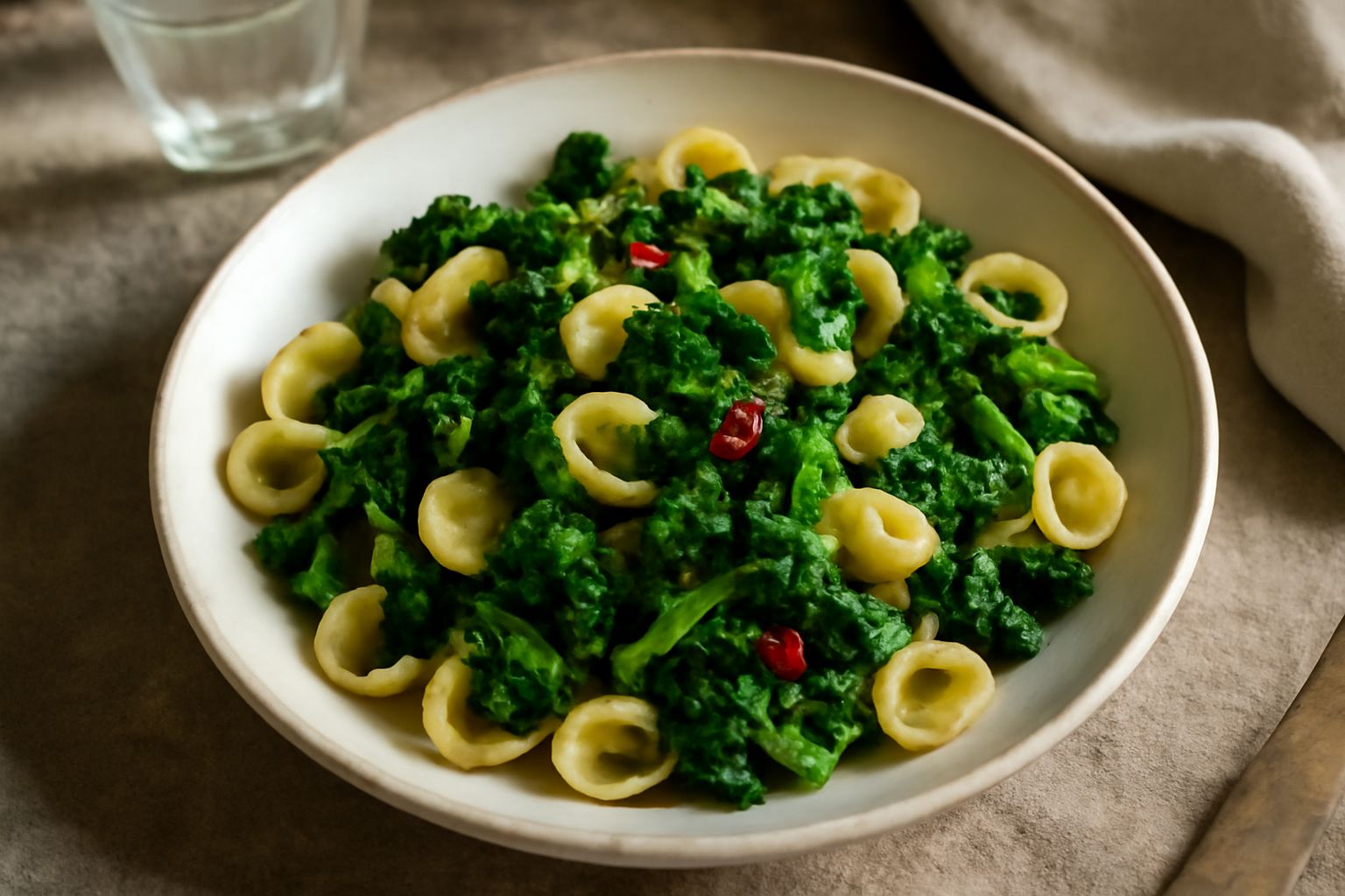 Orecchiette con broccoli di rapa