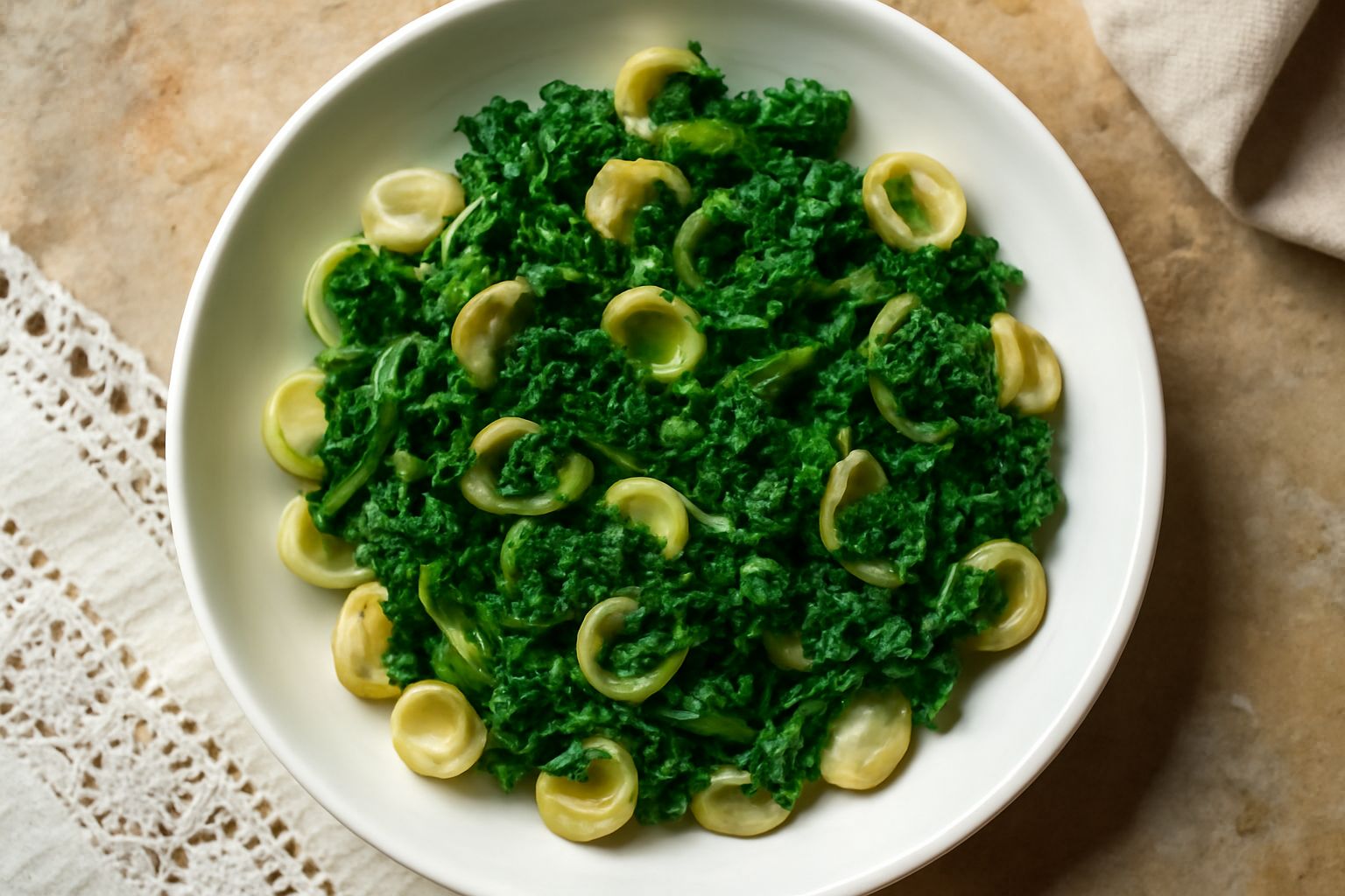 Orecchiette con cime di rapa