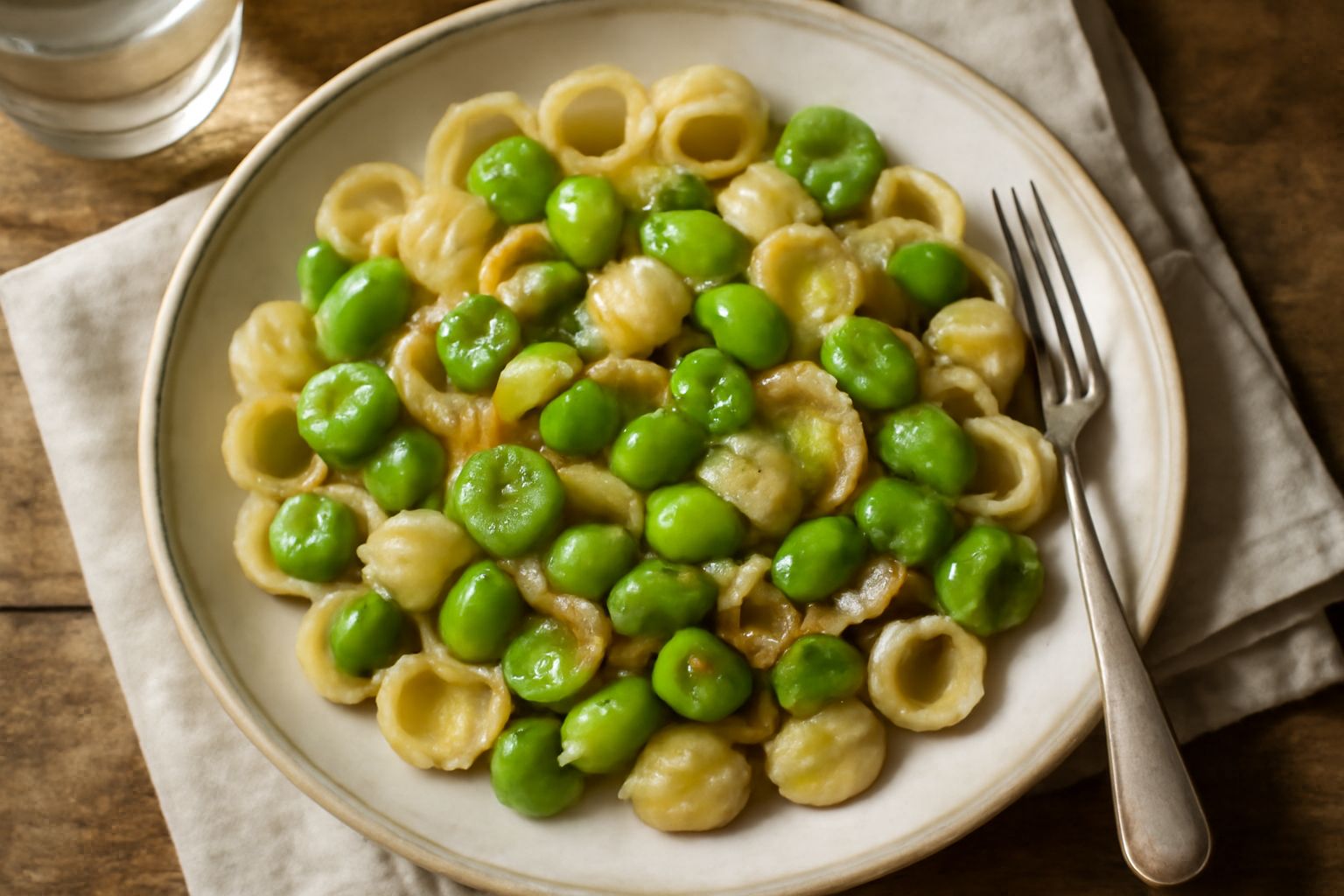 Orecchiette con le fave