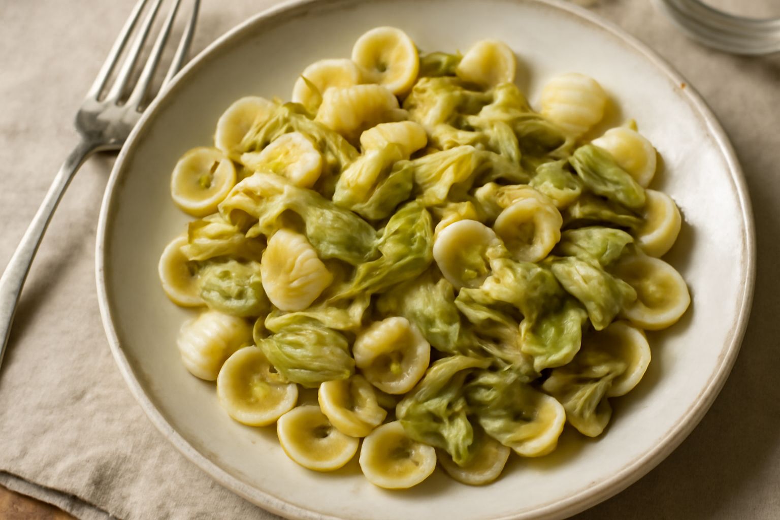 Orecchiette e carciofi