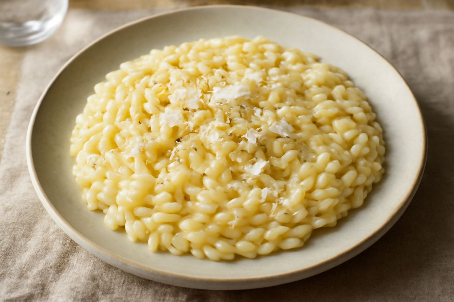 Orzo con burro e formaggio