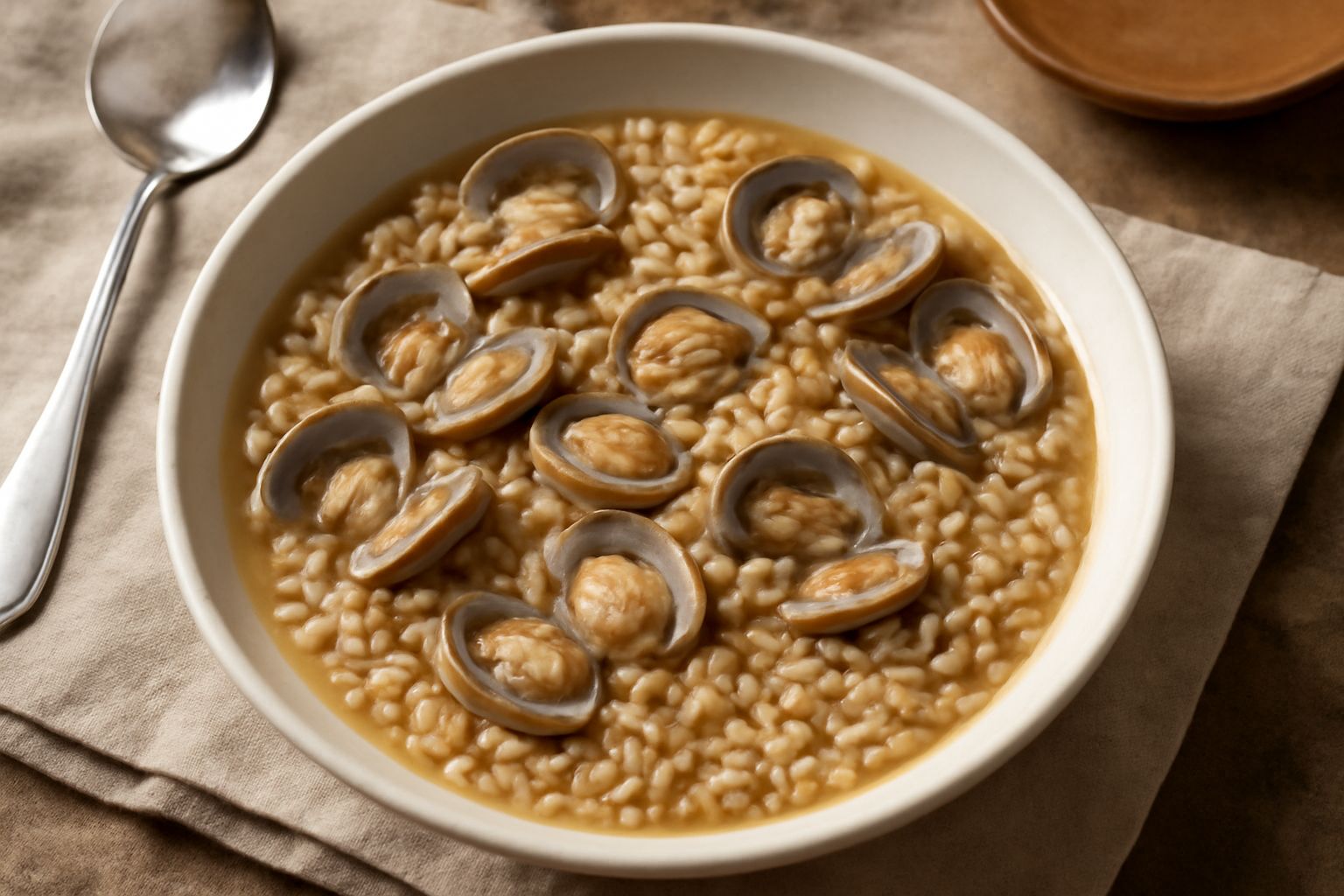 Orzo con le arselle