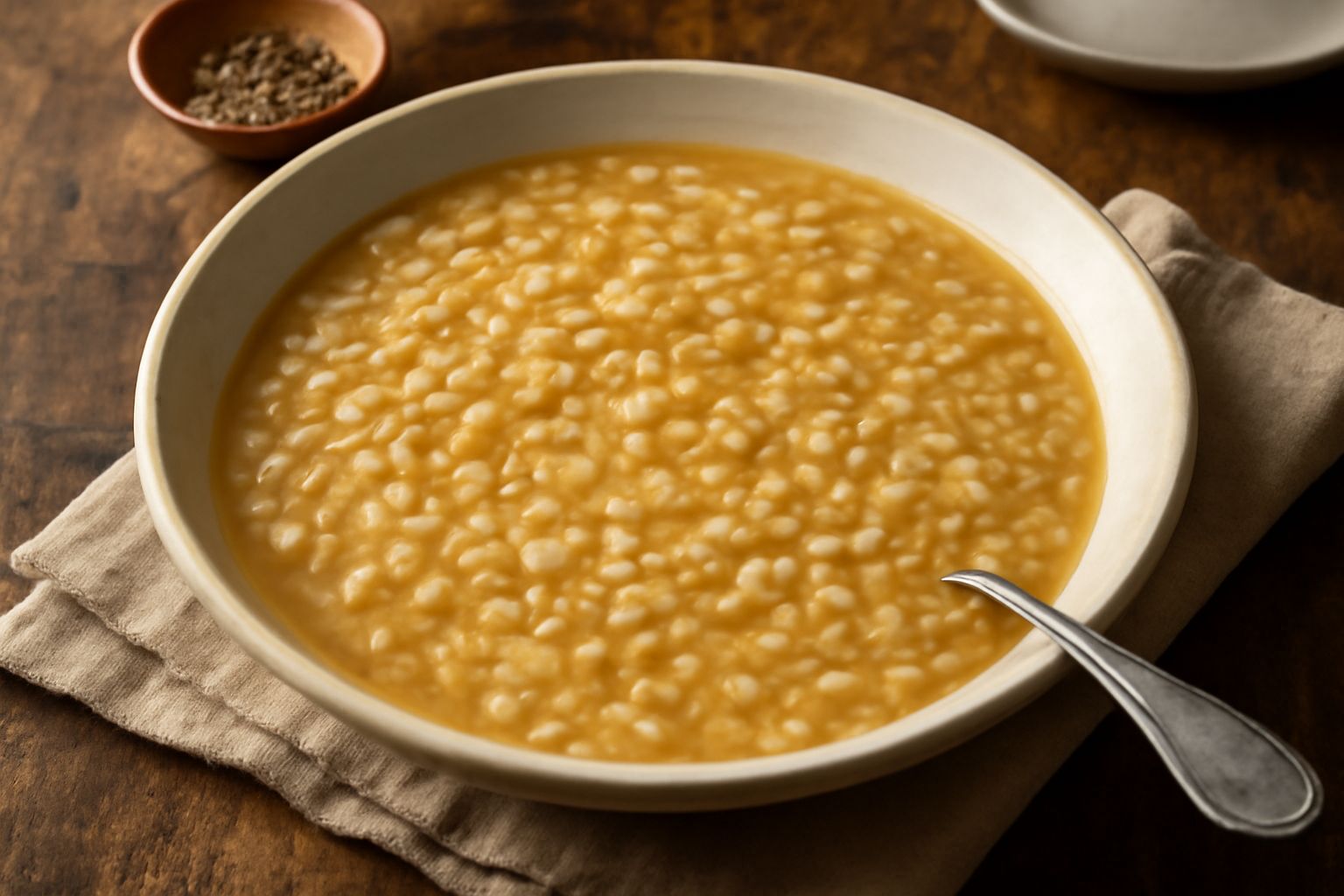Orzo perlato in brodo