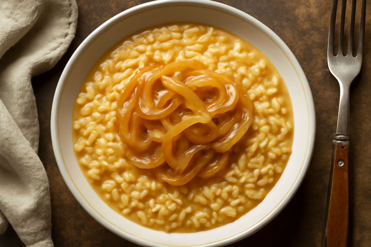 Orzotto alle cipolle pordenonesi