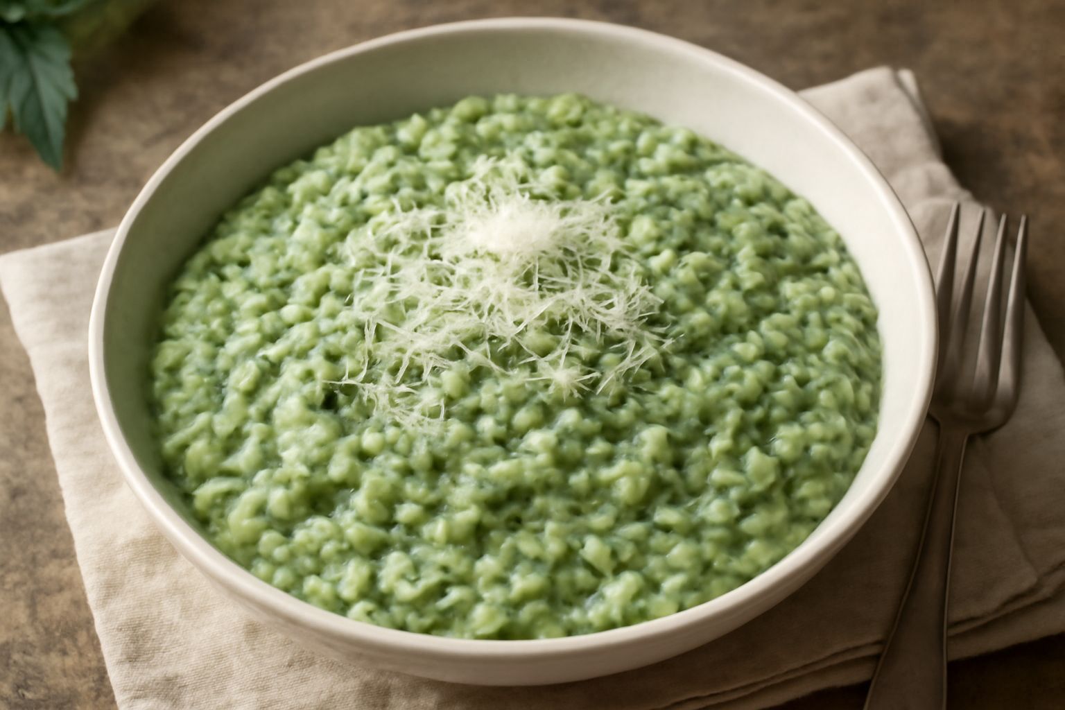 Orzotto all'ortica