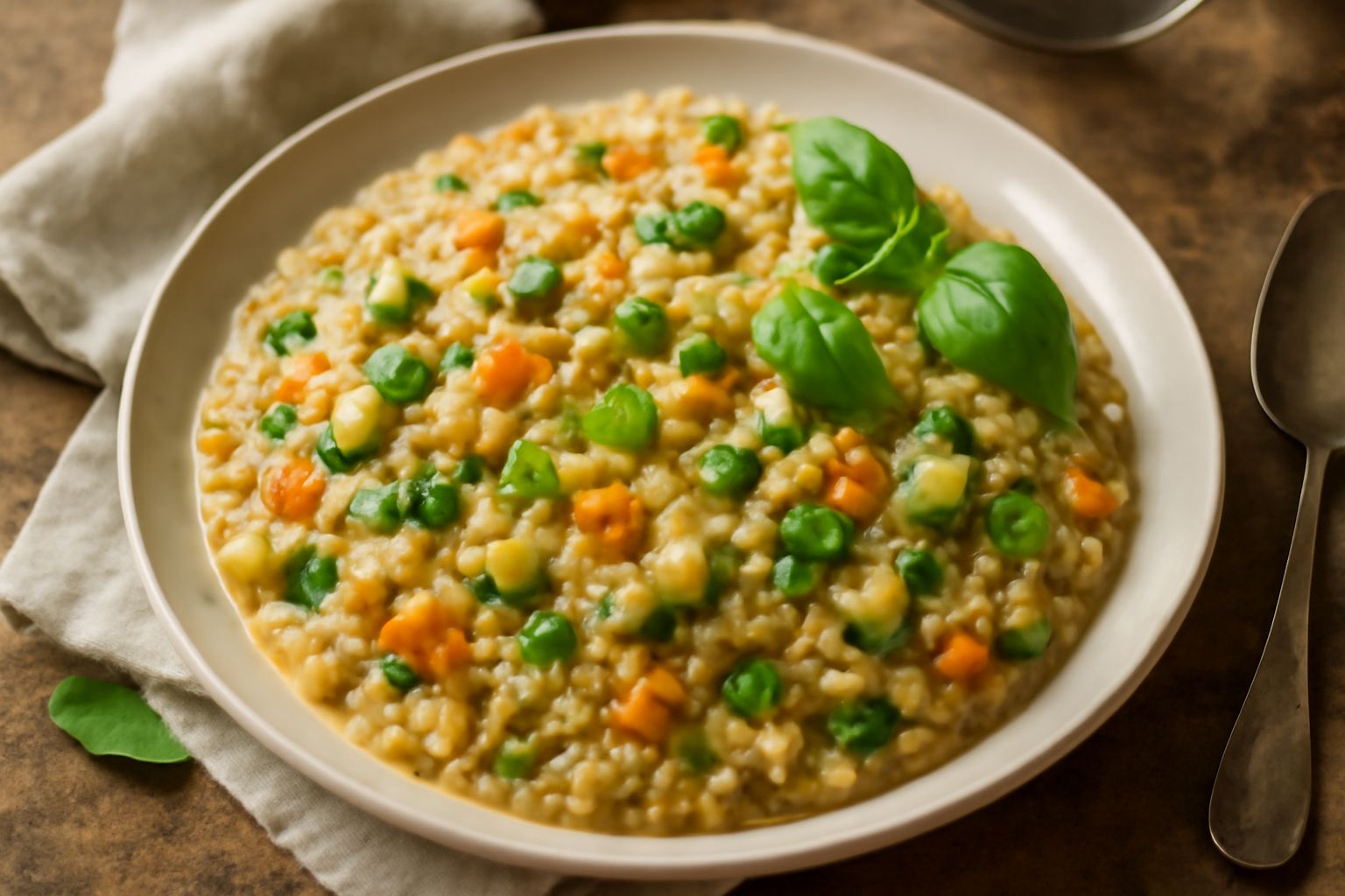 Orzotto con le verdure
