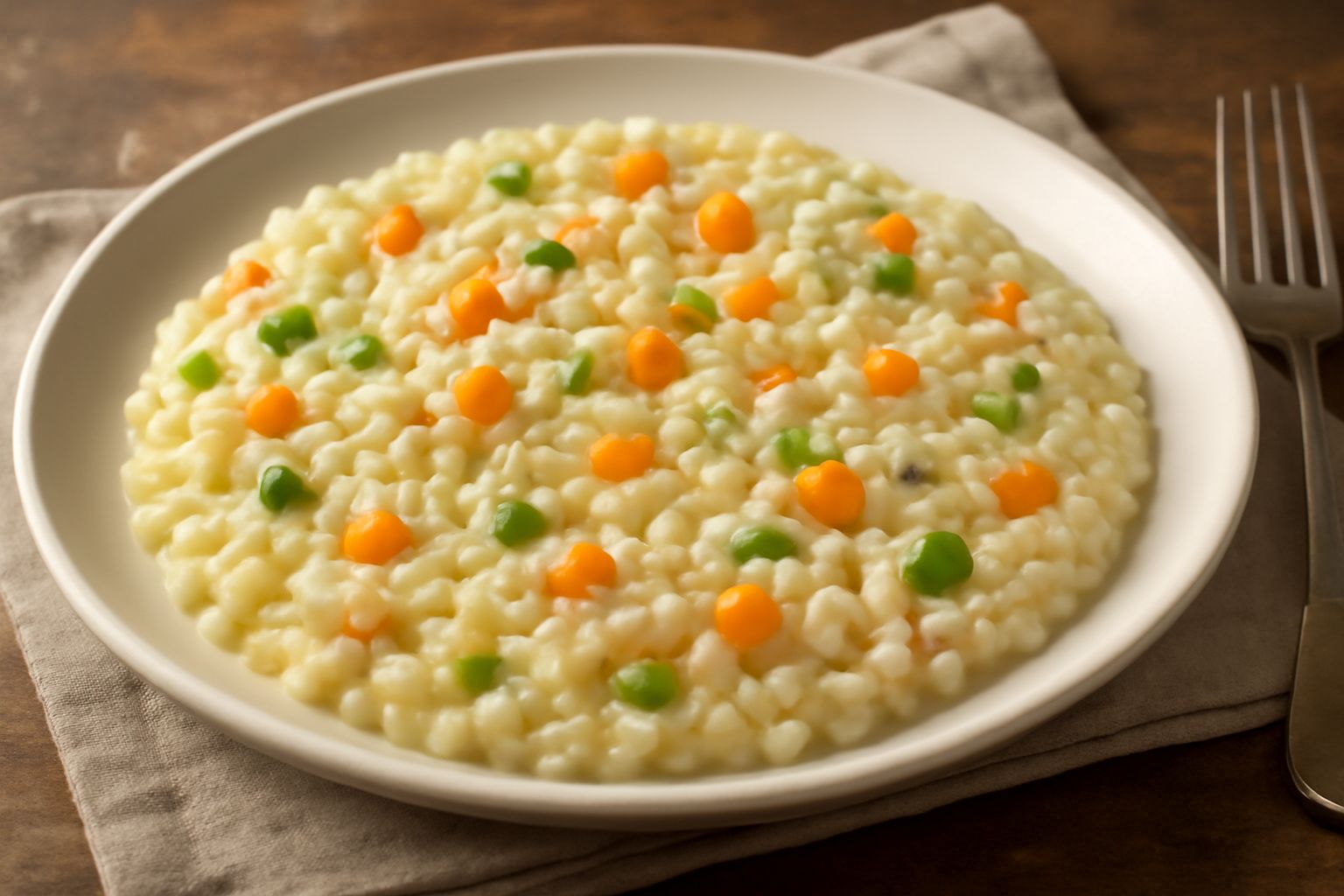 Orzotto con verdure povere