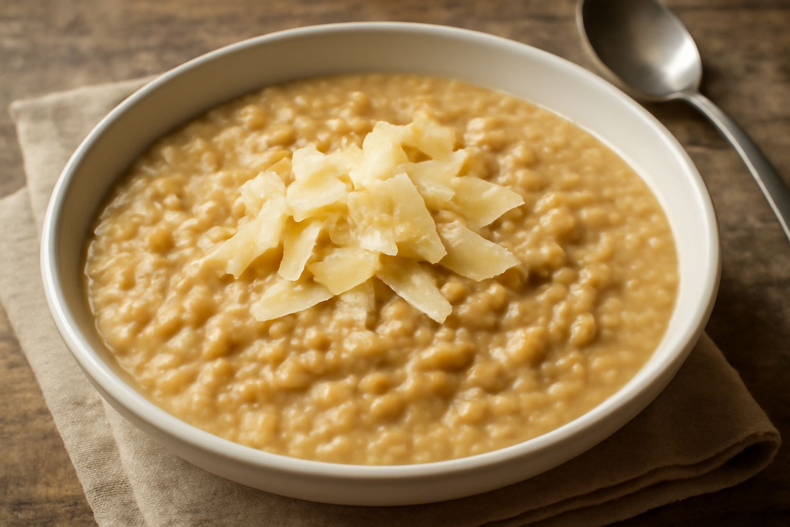 Orzotto trentino