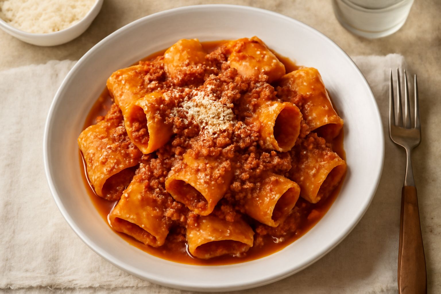 Paccheri al ragù