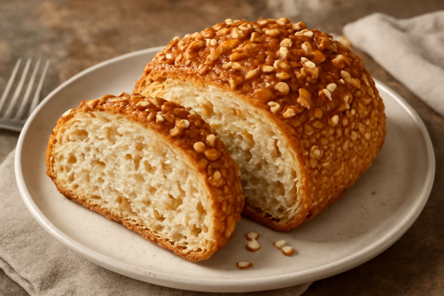 Pane ai cereali soffiati
