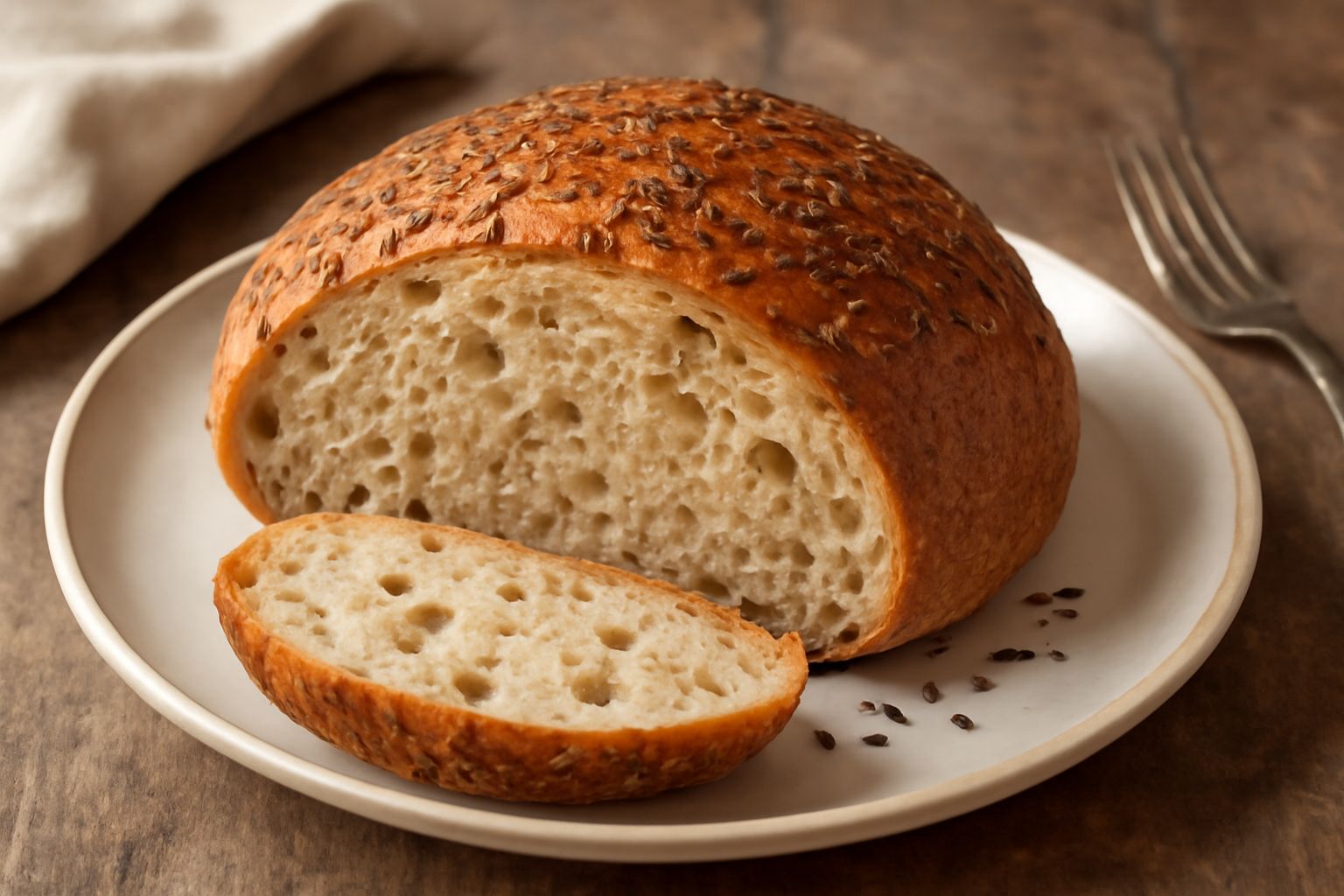 Pane ai semi di cumino