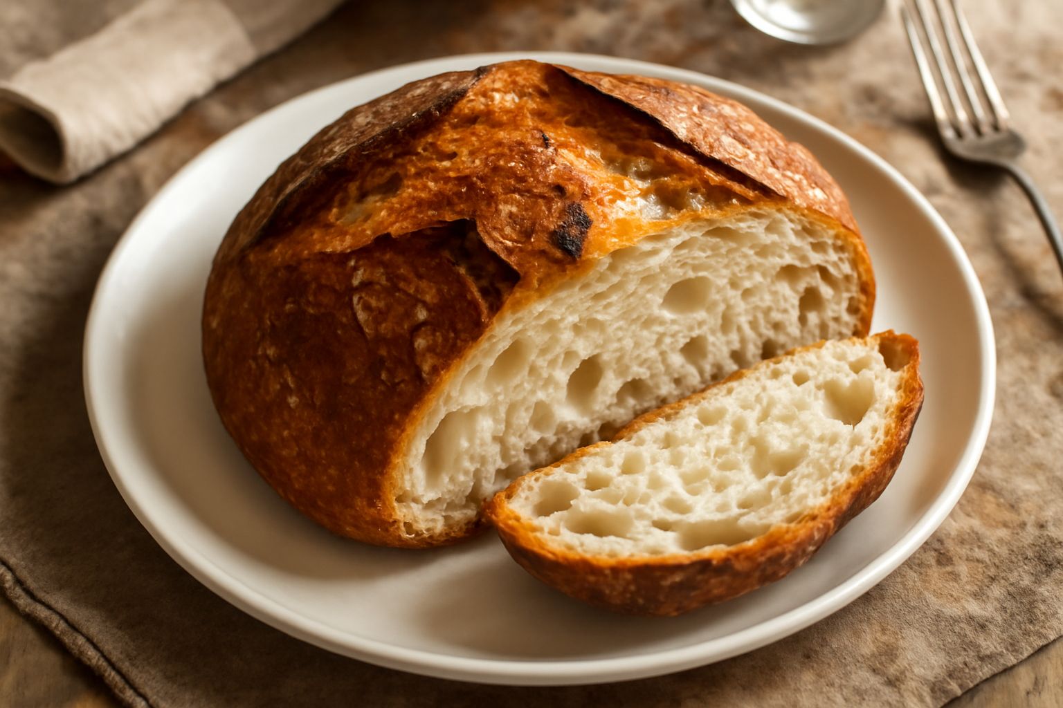 Pane al forno a legna