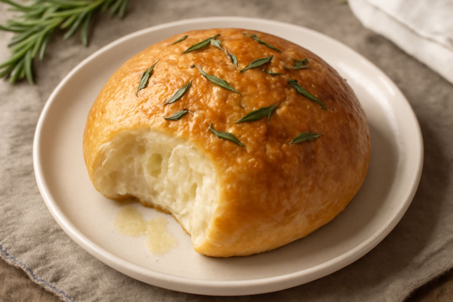 Pane al olio e rosmarino