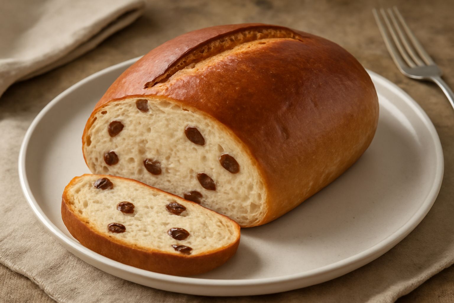 Pane all'uva passa