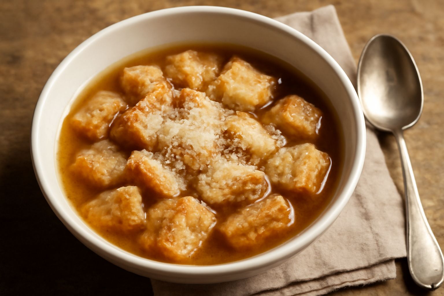 Pane bagnato in brodo di carne