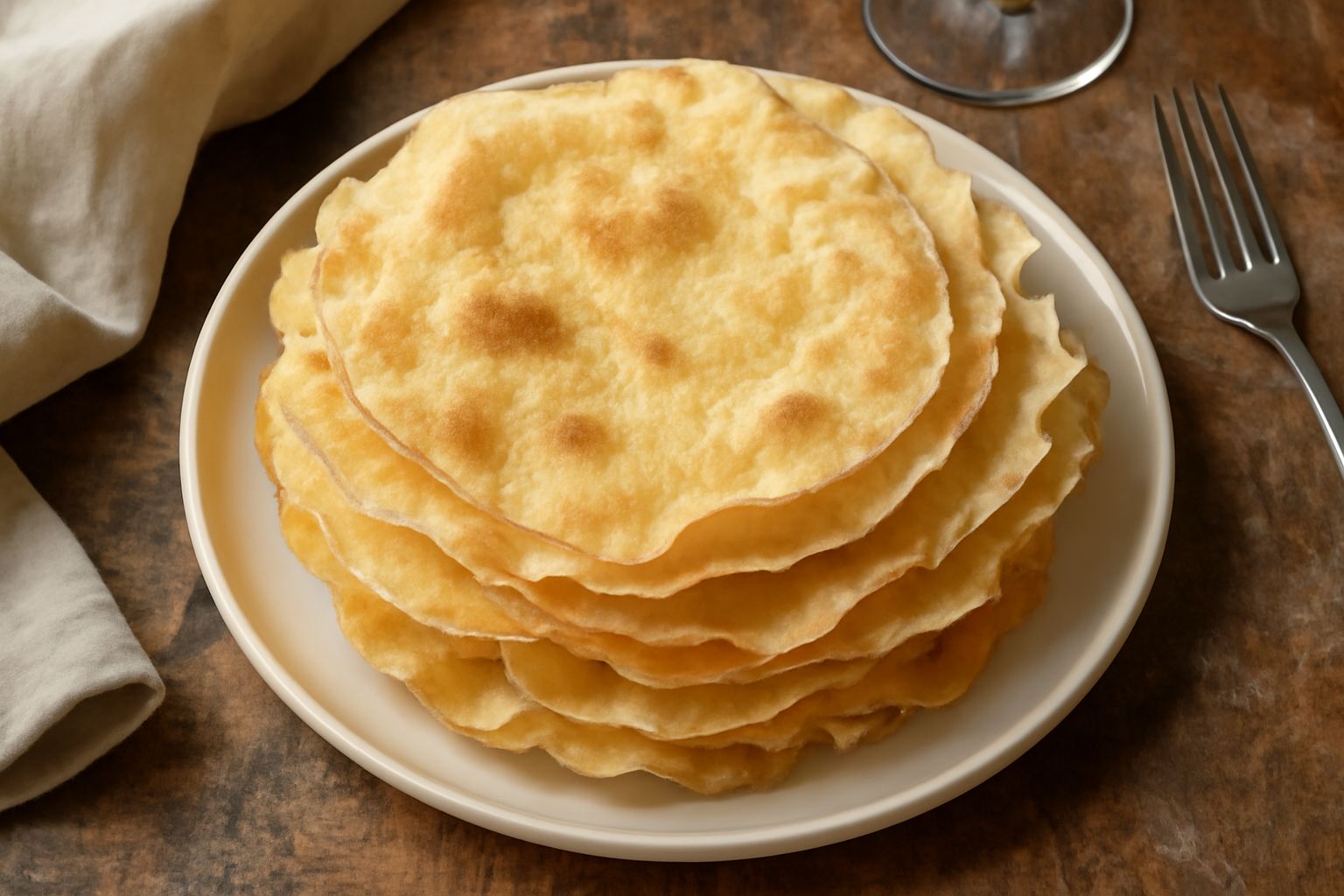 Pane carasau calabrese