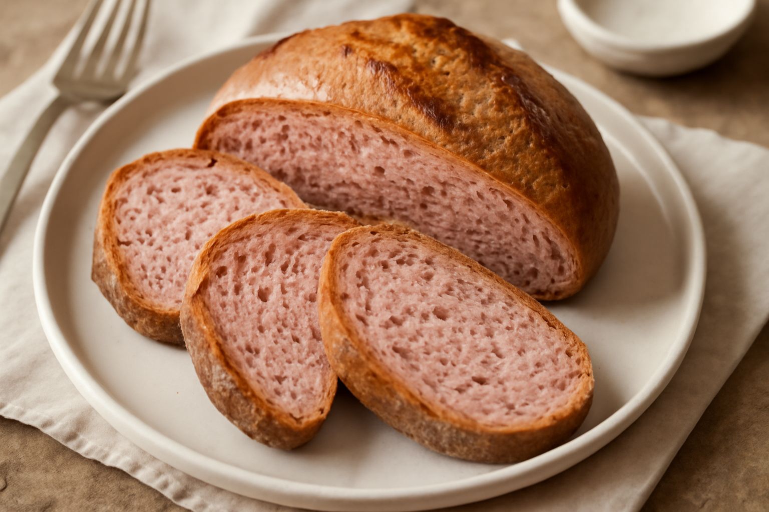 Pane con barbabietola