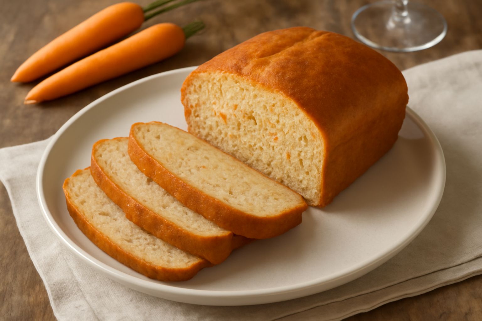 Pane con carote