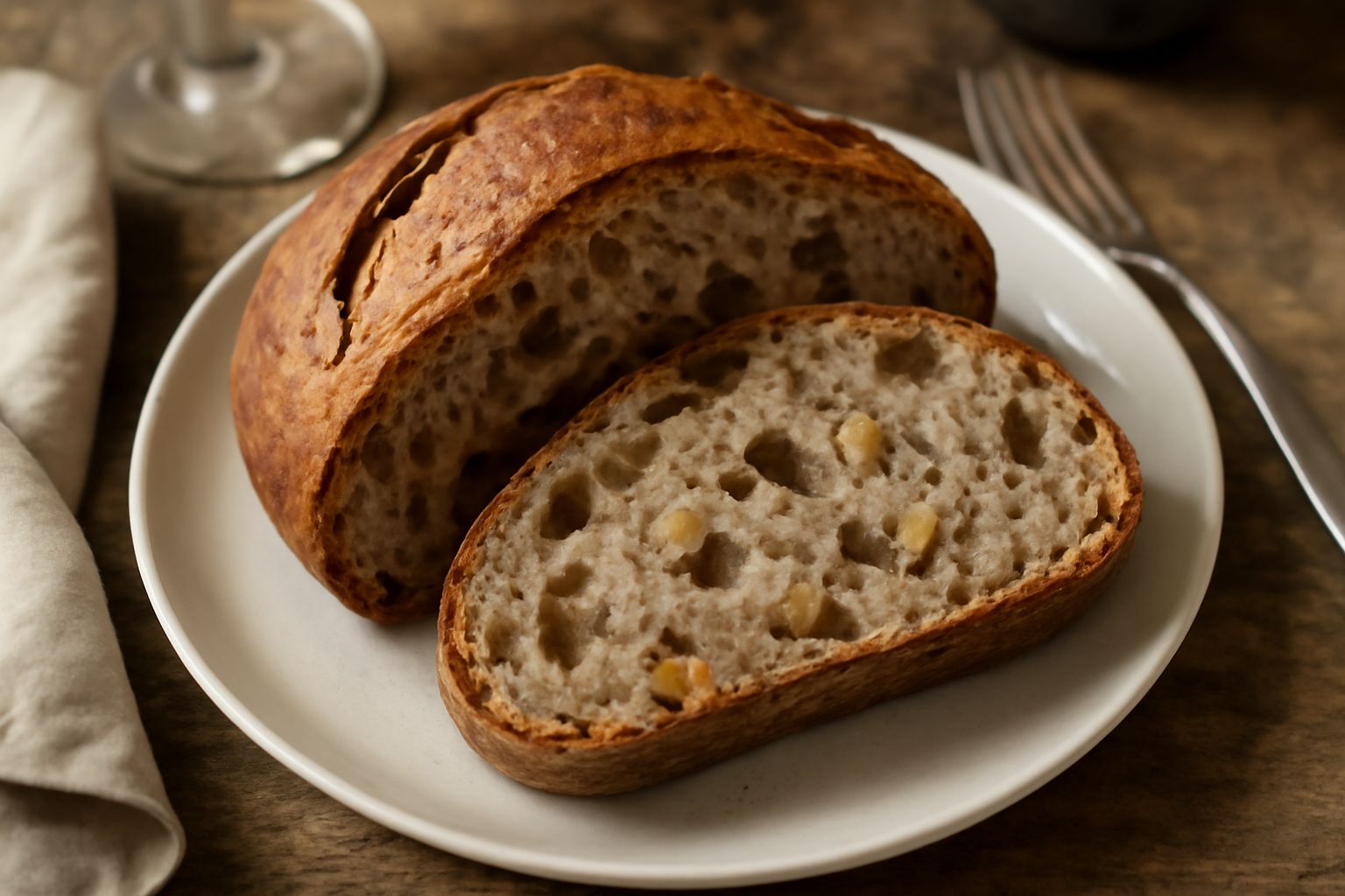 Pane con castagne