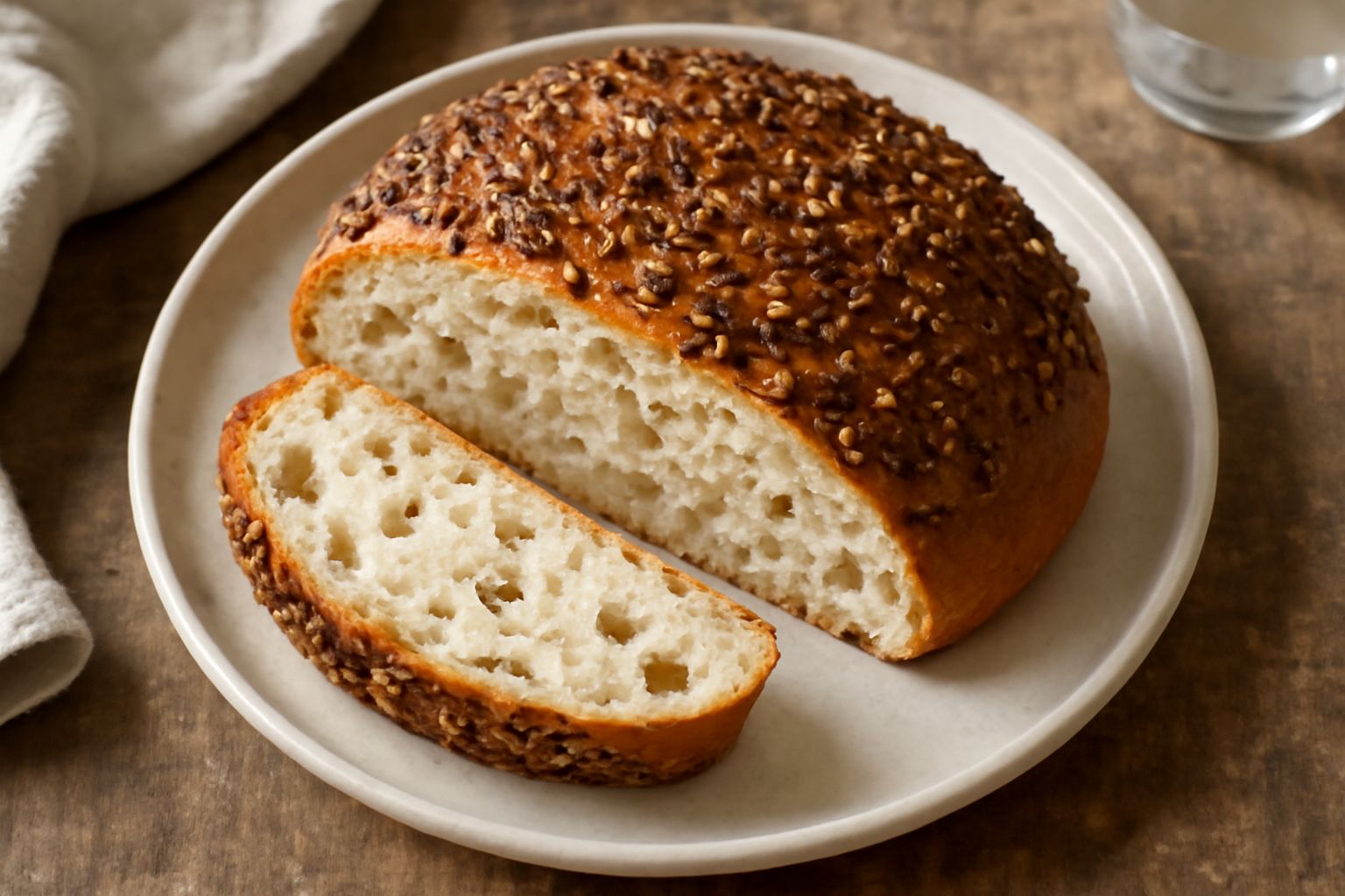 Pane con coriandolo