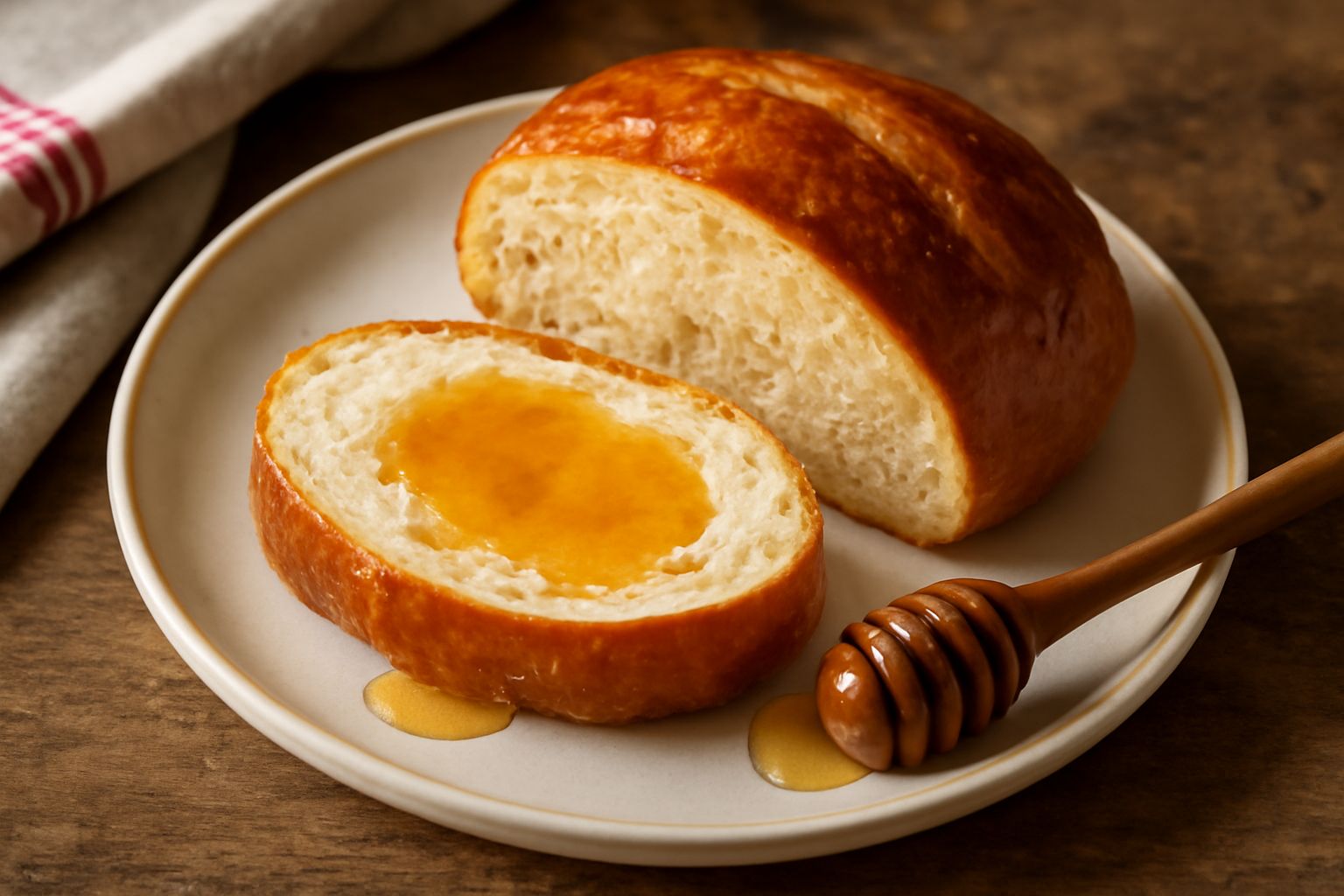 Pane con il miele