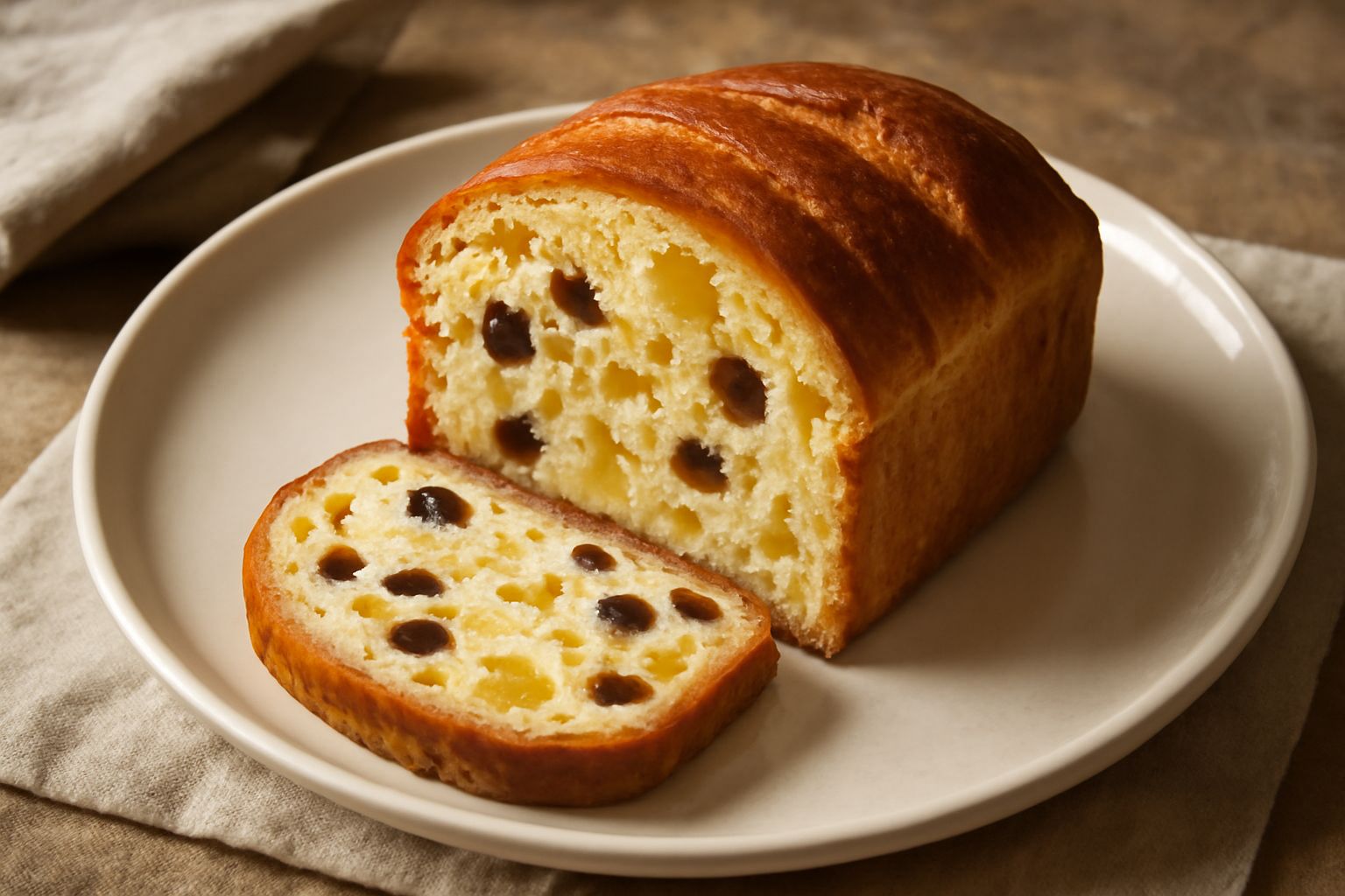 Pane con la frutta candita