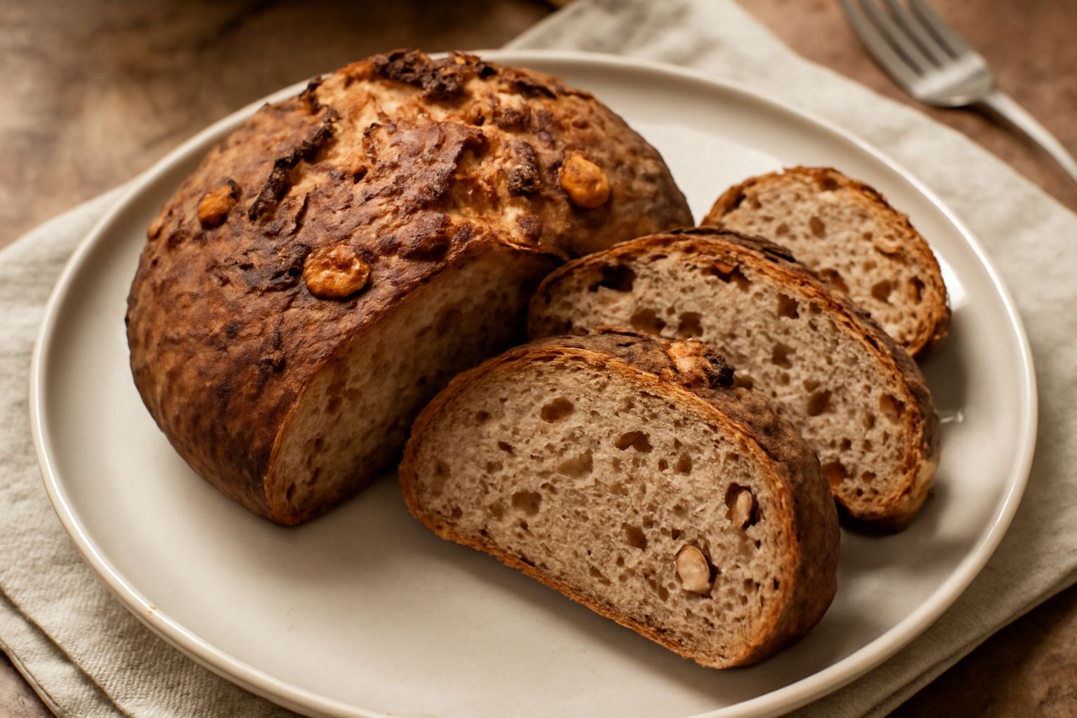 Pane con le noci avanzato