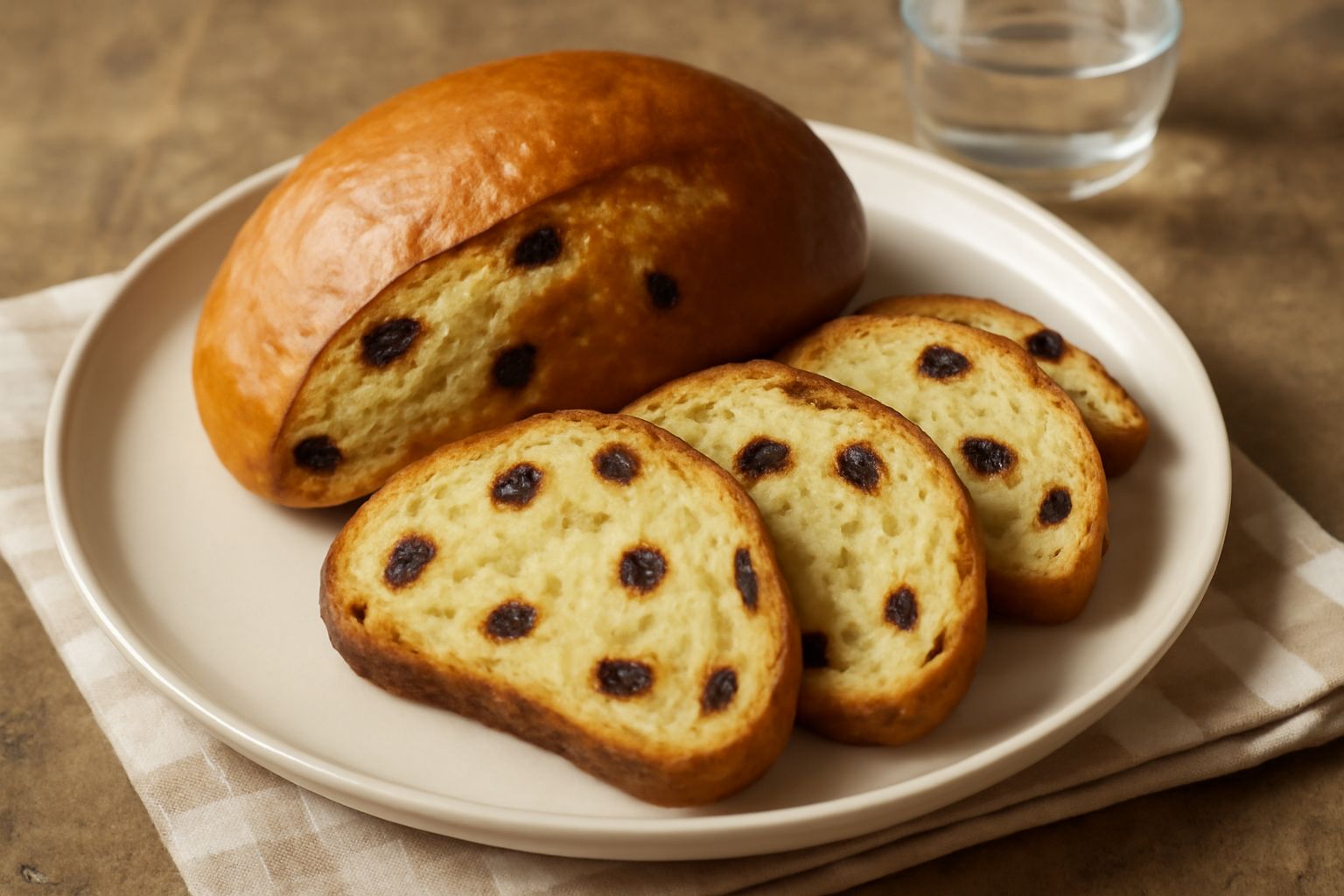 Pane con l'uvetta