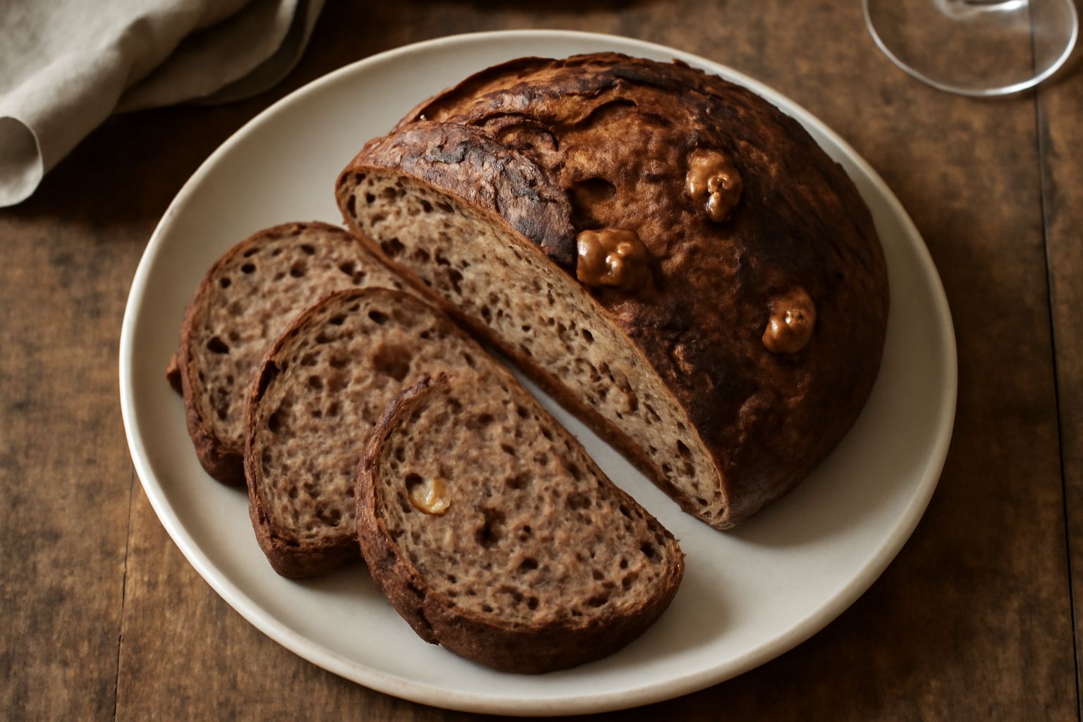 Pane con noci