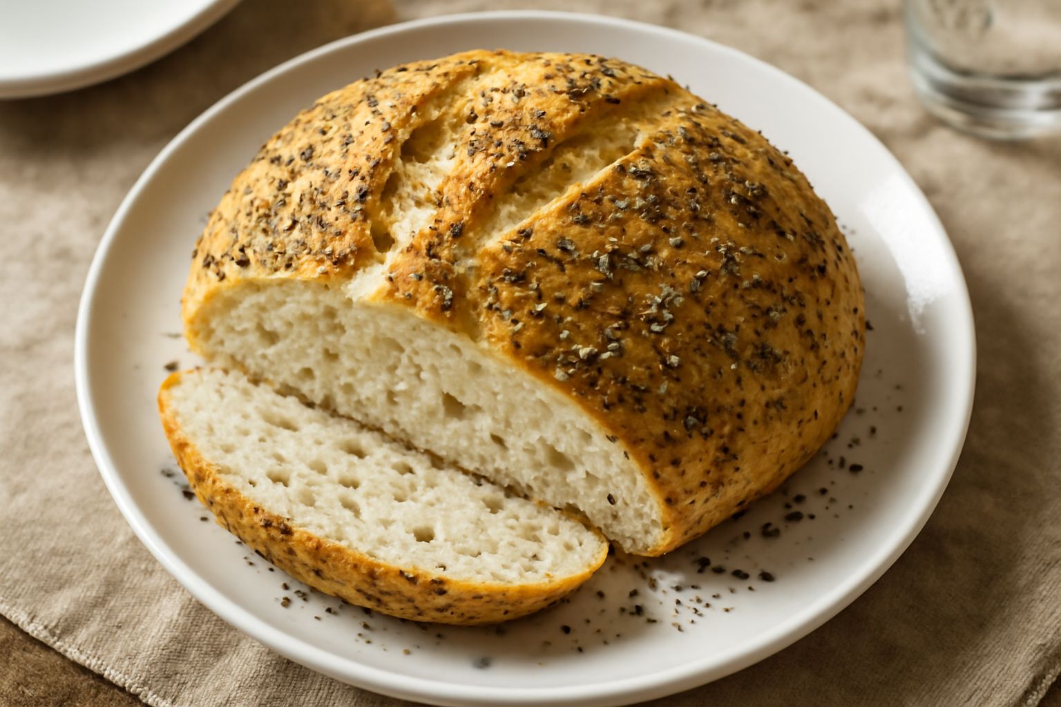 Pane con origano