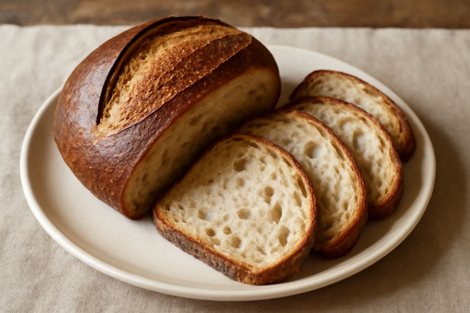 Pane con pasta madre