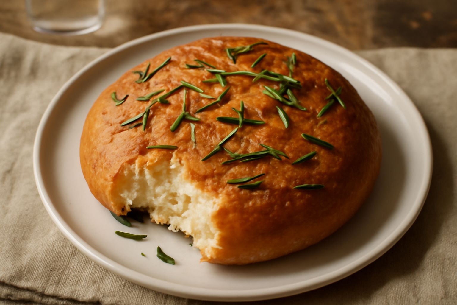 Pane con rosmarino