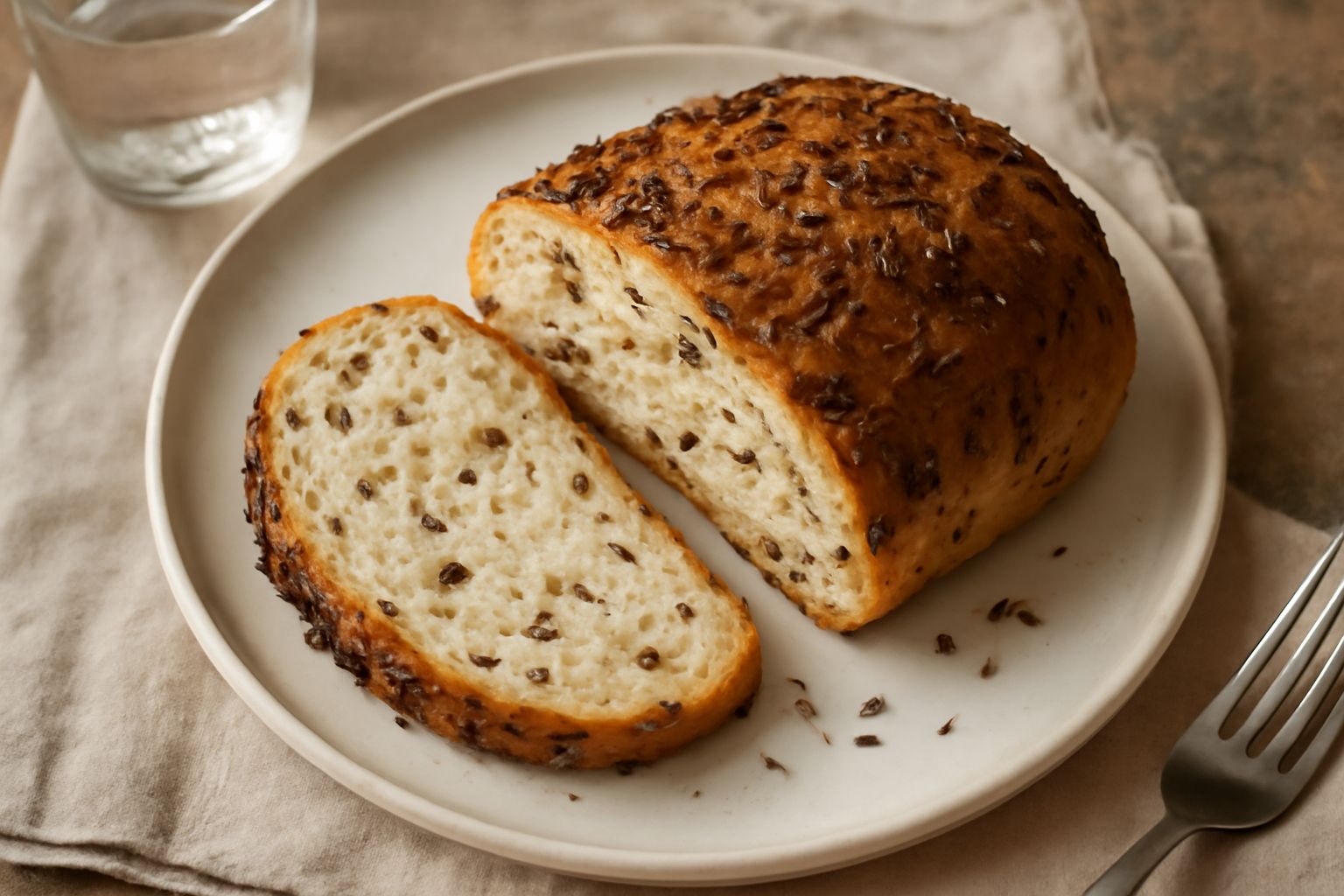 Pane con semi di cuminu