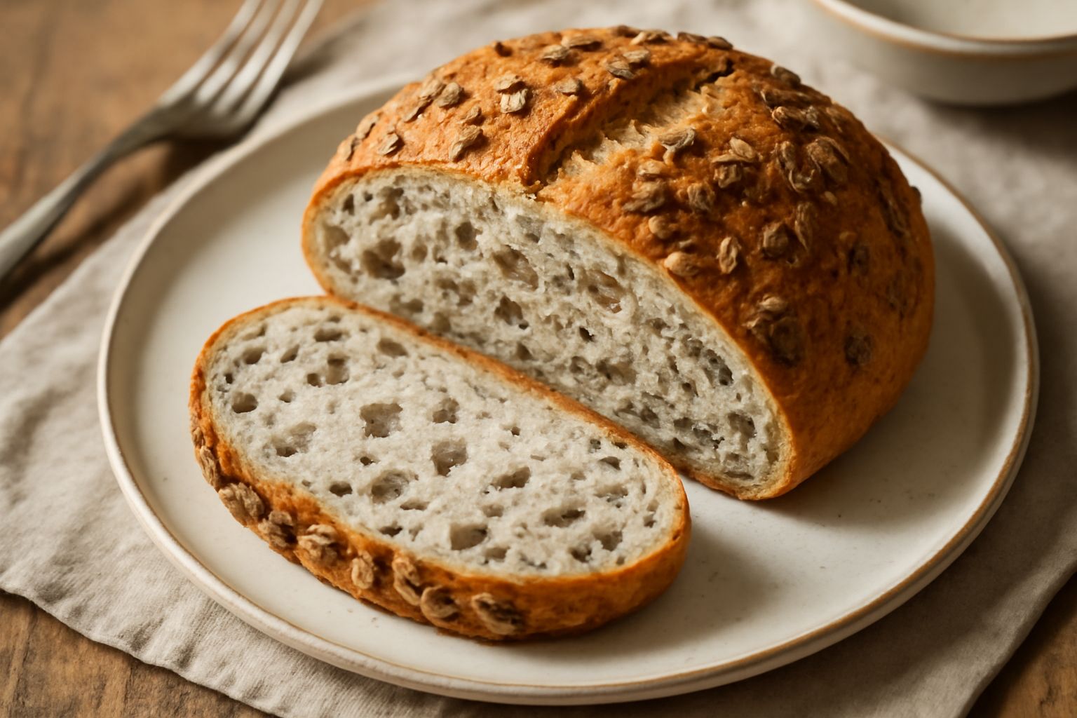 Pane con semi di girasole