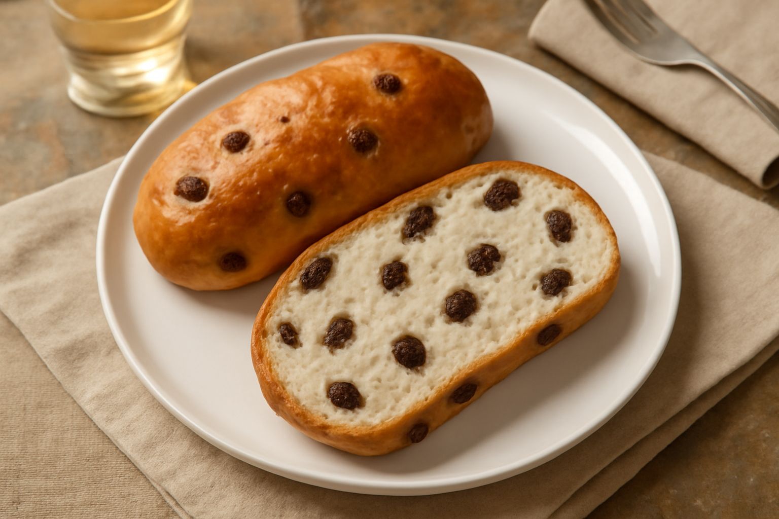 Pane con uva