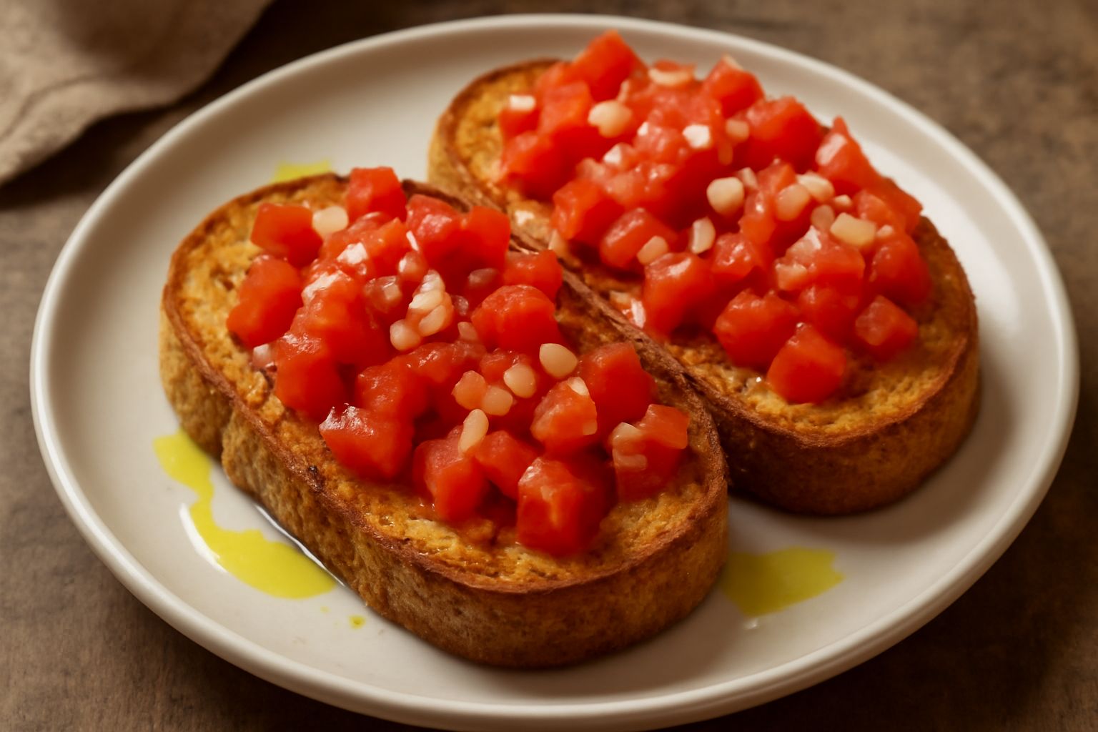 Pane cunzatu ca' pomodoro