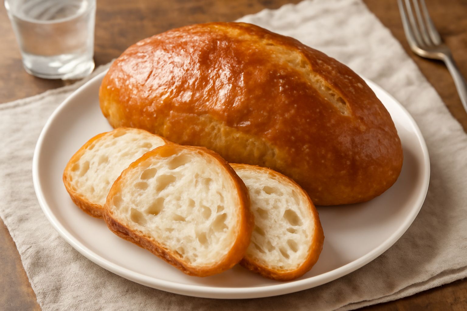 Pane di farina bianca