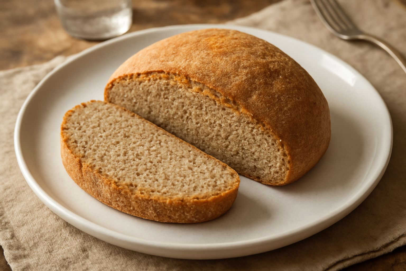 Pane di farina di amaranto
