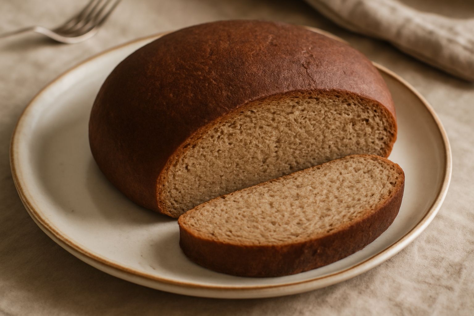 Pane di farina di castagna integrale
