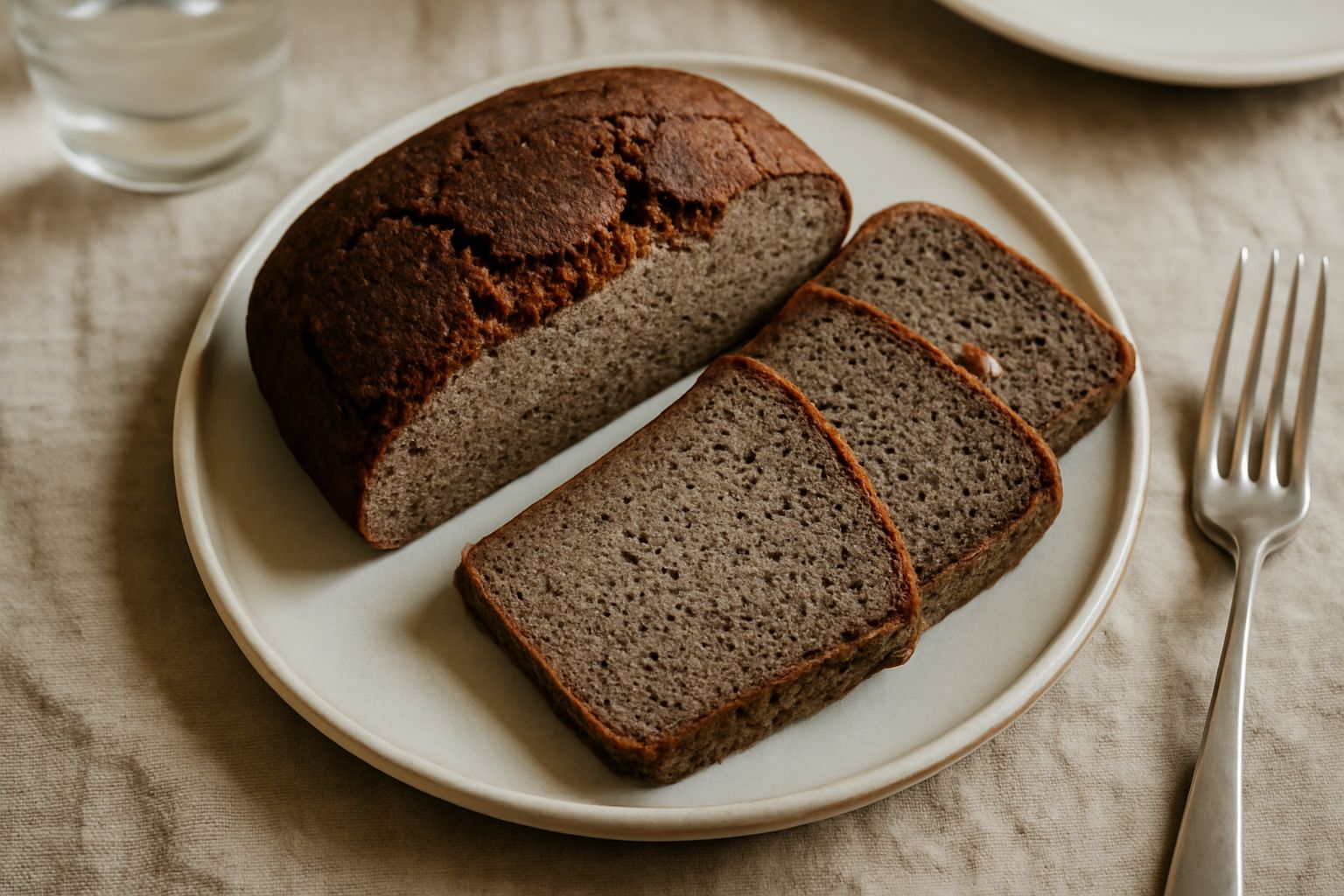 Pane di farina di grano saraceno