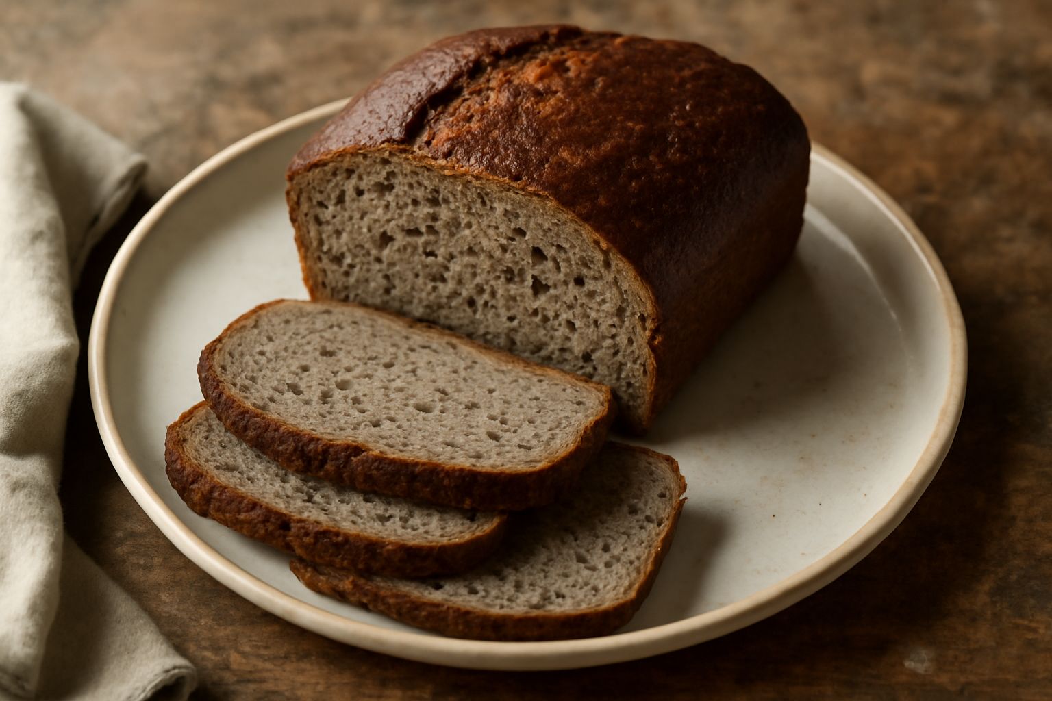 Pane di farina di quinoa integrale