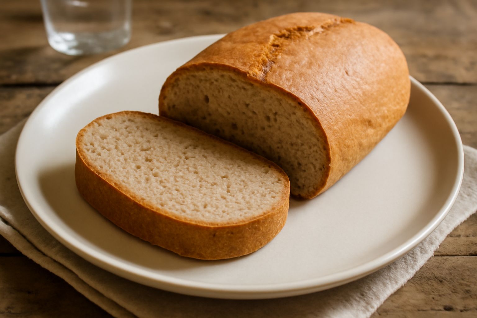 Pane di farina di riso integrale
