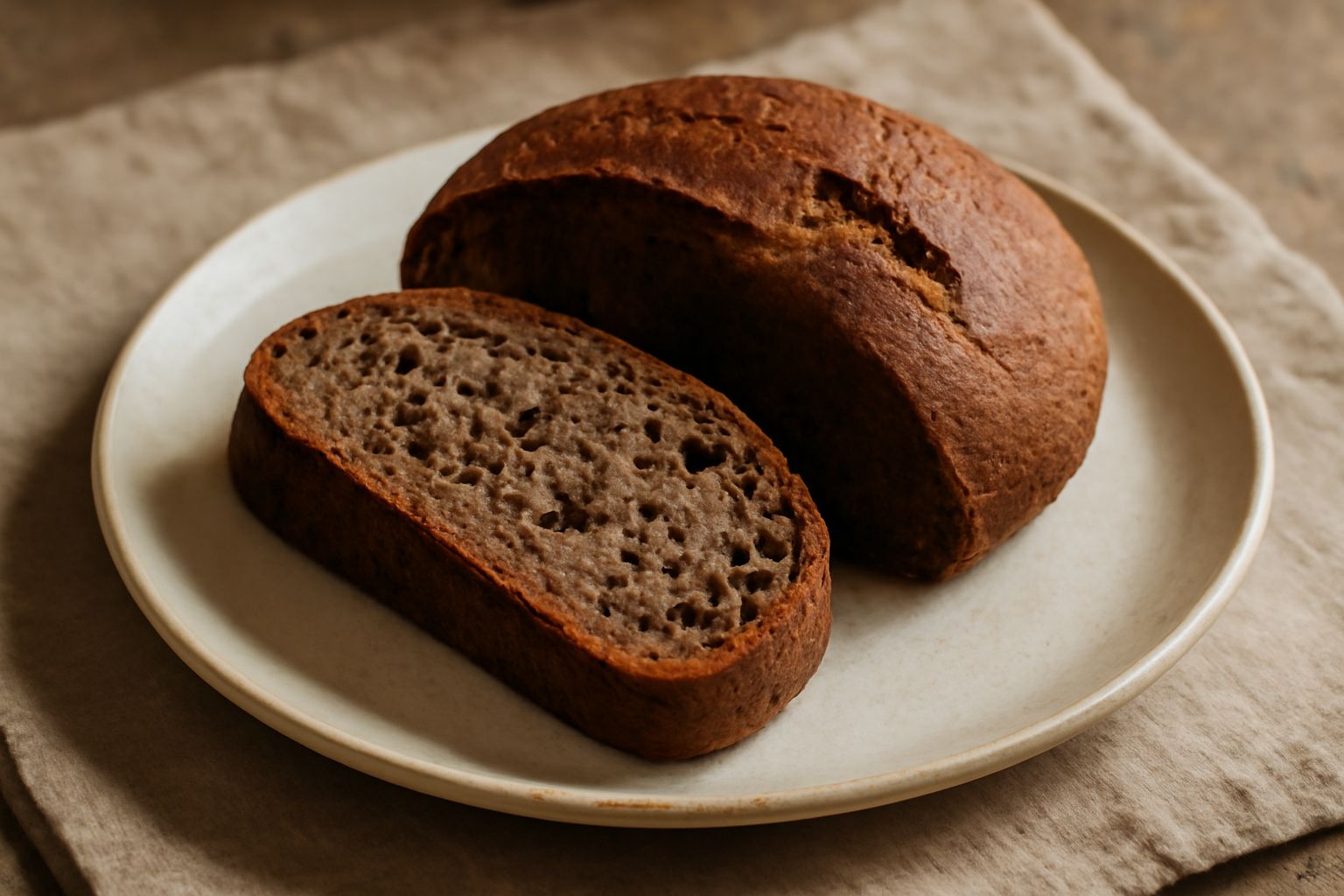 Pane di grano arso