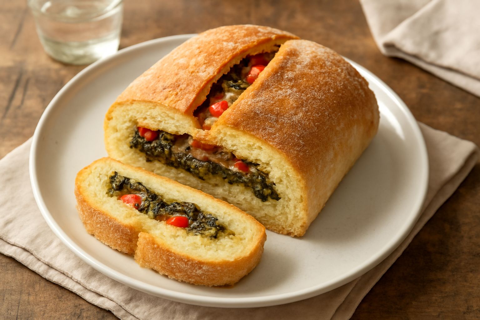 Pane di semola ripiena