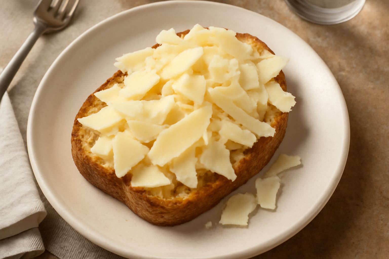 Pane e formaggio friulano