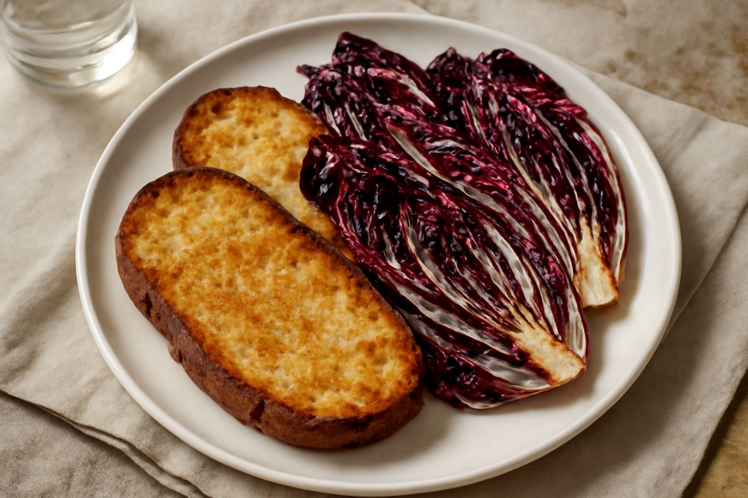 Pane e radicchio